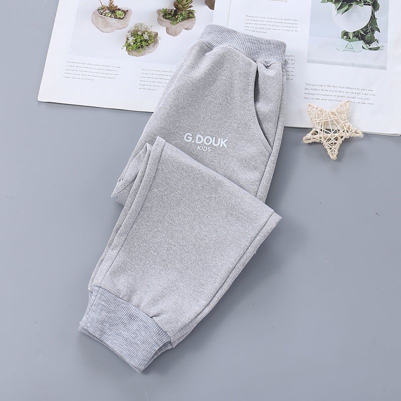 Children's Sweatpants Spring and Autumn New Boys and Girls All-match Sports Pants Large Children's Pants Casual Trousers Trend - Image 5