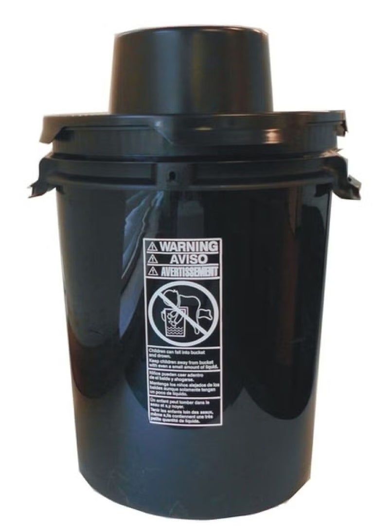 بيوكير مصيدة البعوض اللاصقة على شكل دلو والتي تأتي بلون أسود وبسعة 18 لتر (عدد 2) - Image 4