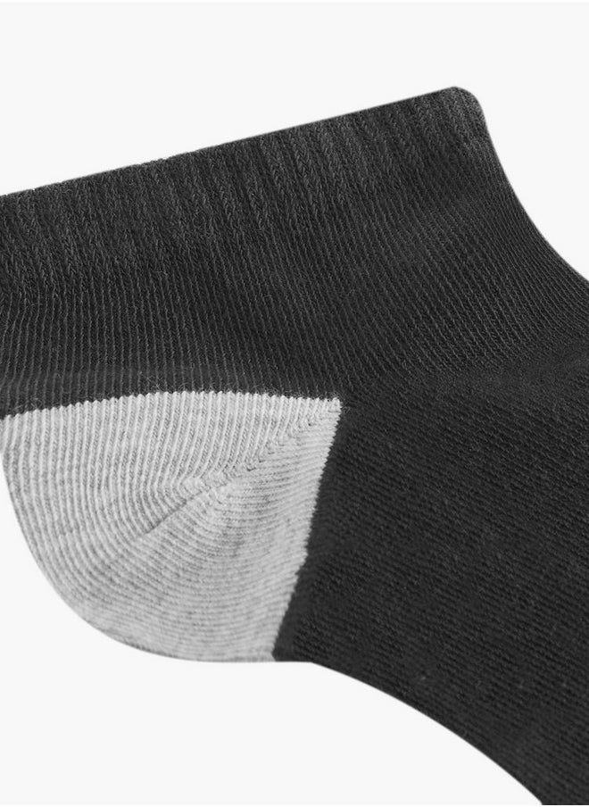 Lee Cooper - Logo Detail Non-Terry Ankle Length Socks - Set of 7 - Image 1