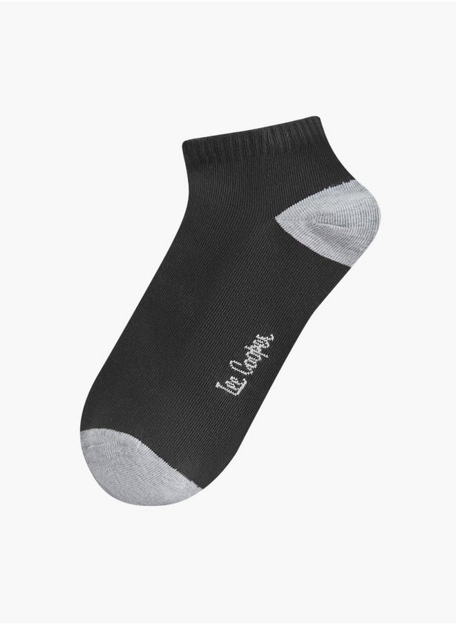 Lee Cooper - Logo Detail Non-Terry Ankle Length Socks - Set of 7 - Image 1