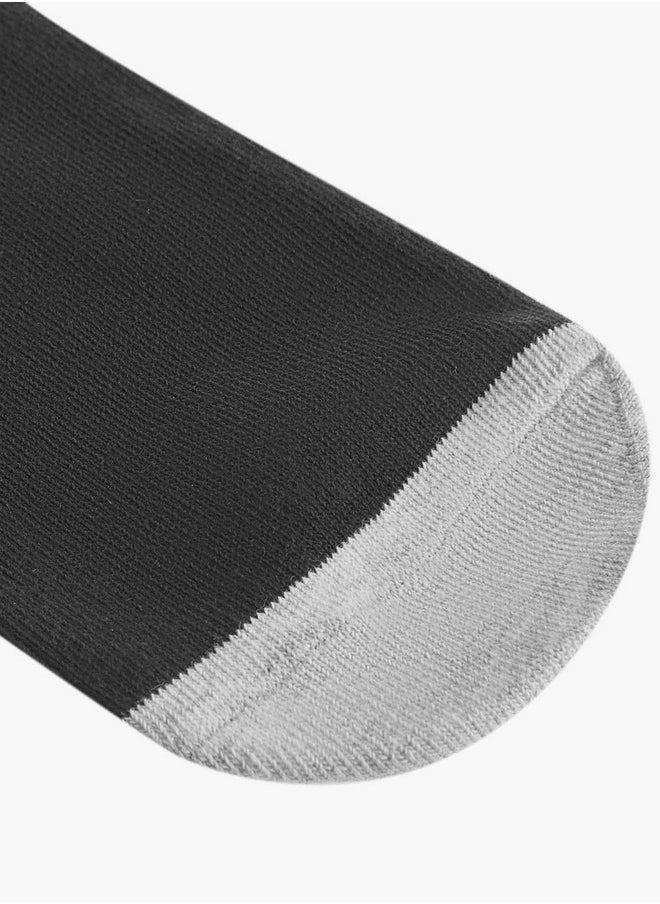 Lee Cooper - Logo Detail Non-Terry Ankle Length Socks - Set of 7 - Image 1