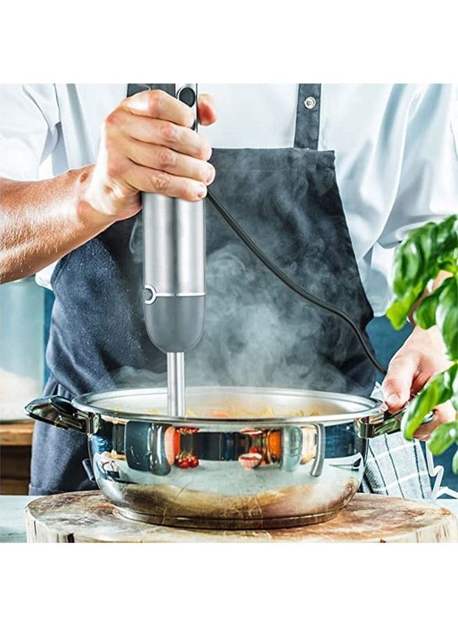 تورنادو كيراتينر   خلاط يدوي، عصا من الفولاذ المقاوم للصدأ، خلاط يدوي كهربائي 1000 وات مع تحكم في السرعة المتغيرة - Image 5