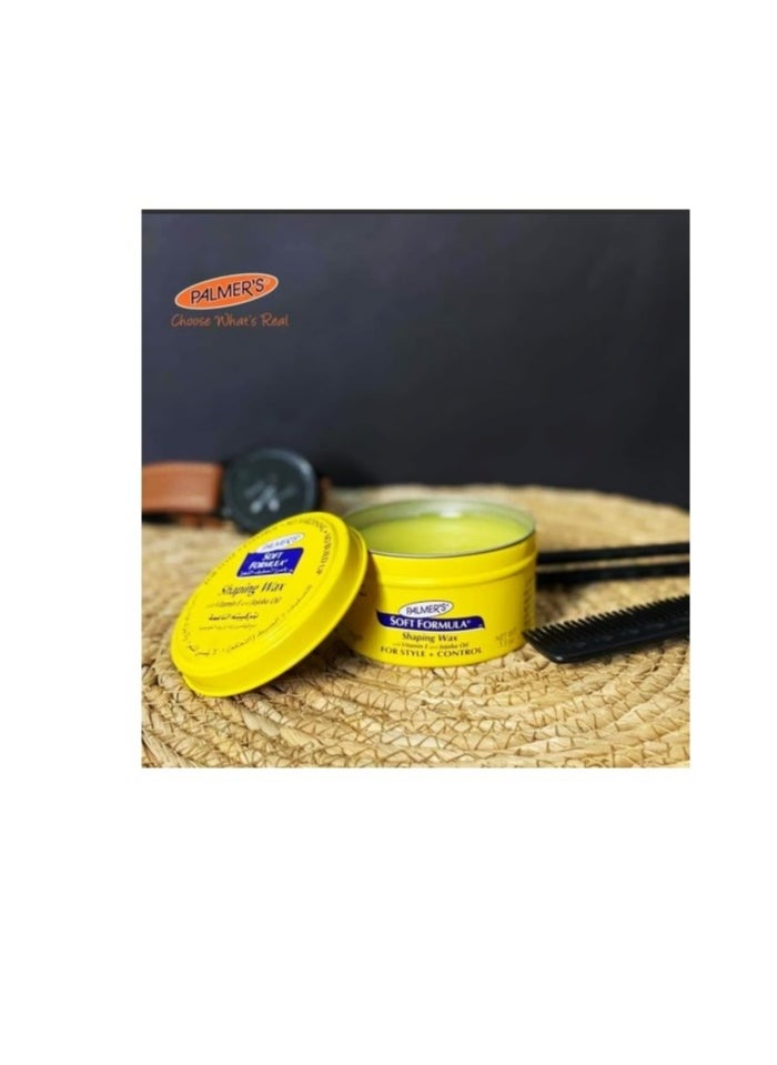 PALMER'S - Soft Formula Shaping Wax - For Stile & Control - 100g - Image 1
