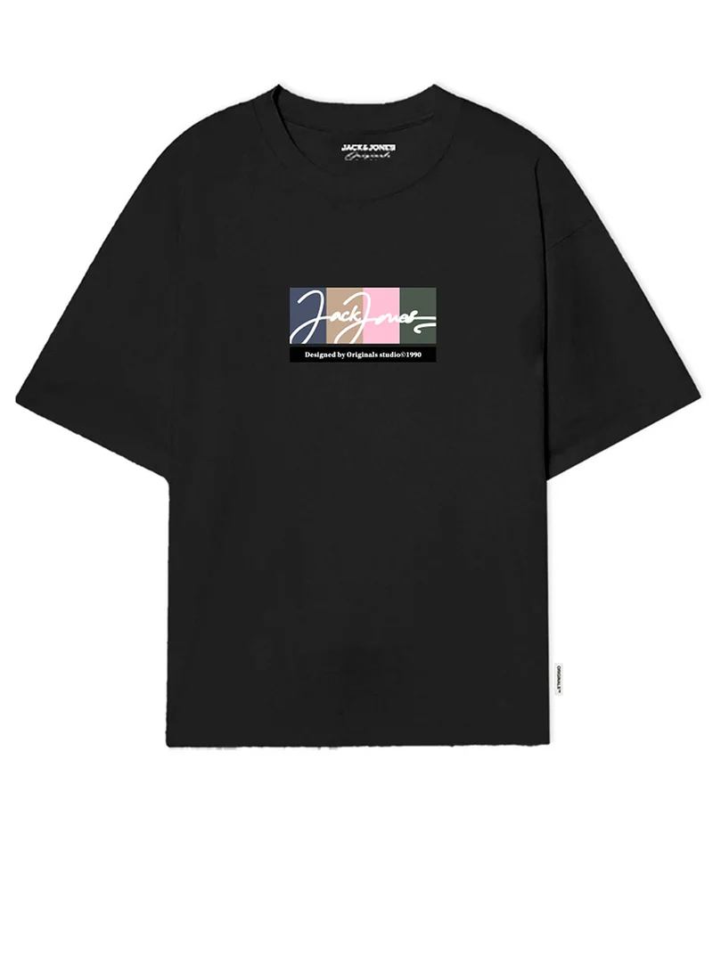 JACK & JONES Jorportland Logo Crew Neck T-Shirt