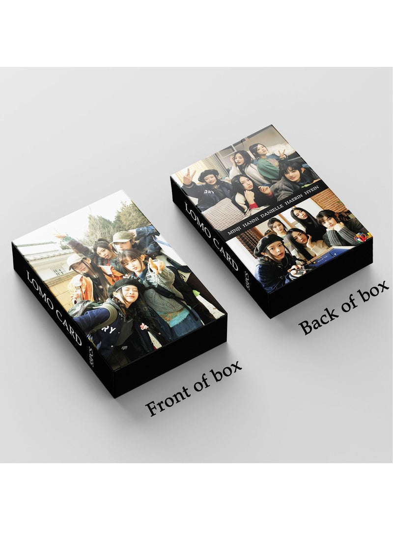 55Pcs New Jeans Photo Card MINJI HANNI DANIELLE HAERIN Lomo Card