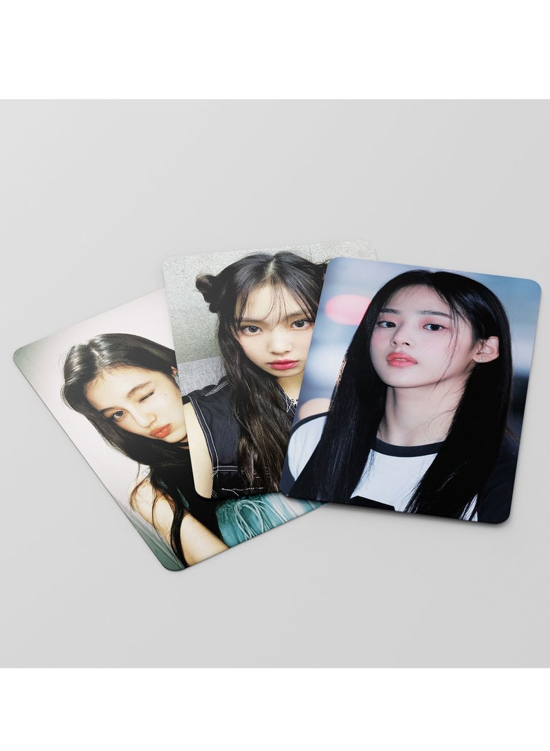55Pcs New Jeans Photo Card MINJI HANNI DANIELLE HAERIN Lomo Card