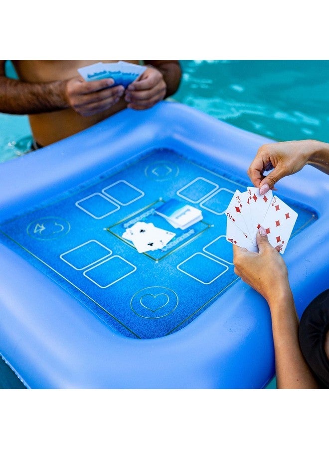 Poolcandy Inflatable Game Table with Waterproof Playing Cards - Image 2