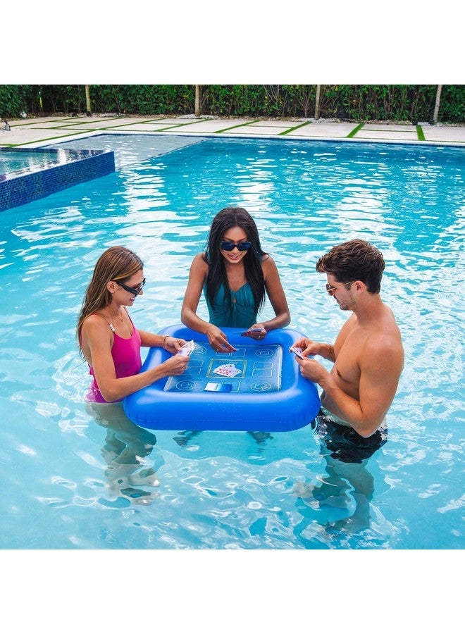 Poolcandy Inflatable Game Table with Waterproof Playing Cards - Image 3