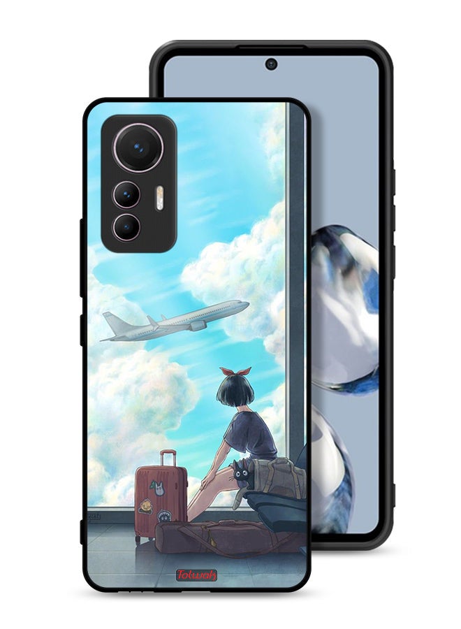 Tolwak Xiaomi 12 Lite Protective Case Cover Travel Art - Image 1