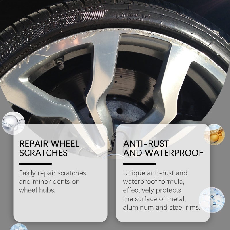 Rayhong Car Wheel Hub Scratch Pen Wheel Hub Scratch Scratch Scratch Coating Agent - Image 3