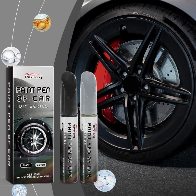 Rayhong Car Wheel Hub Scratch Pen Wheel Hub Scratch Scratch Scratch Coating Agent - Image 2