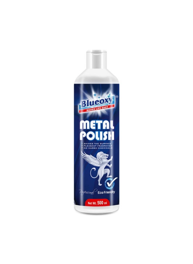 BLUEOXY Metal Polish Gel | Cleans, Polish & Shines for All Metal Surfaces | Chrome Metal Cleaner - Image 1