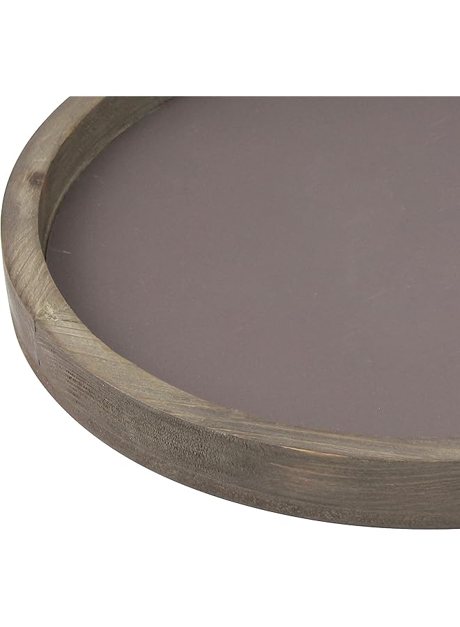 إيروريكس صينية حامل شموع ريفية من الخشب الطبيعي والمعدن، إكسسوارات ديكور منزلي لطاولة القهوة وطاولة الطعام الكبيرة - Image 3