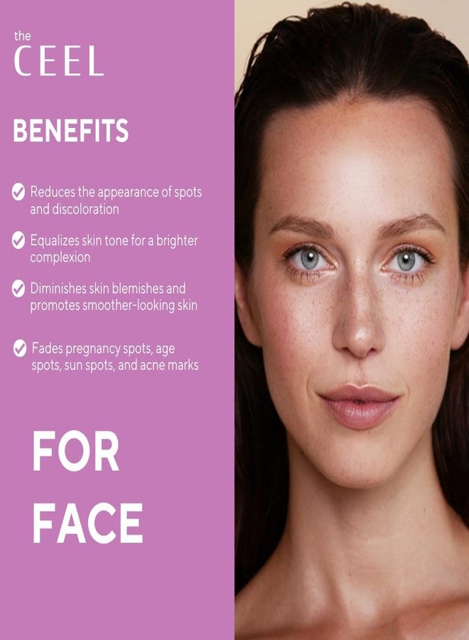 The Ceel Dark Spot Correcting Serum with Glutathione & Niacinamide – Brightening Facial Serum for Uneven Skin Tone, Hyperpigmentation & Dark Spots – Lightweight Face Serum – 30ml - 1.0 fl.oz - Image 2