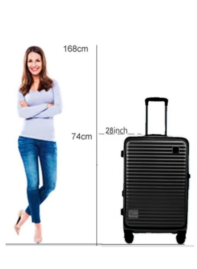 28inch Expandable Large-capacity Convenient Multi-functional Anti-theft Luggage with 360 degree Wheels Silent with TSA lock - Image 2