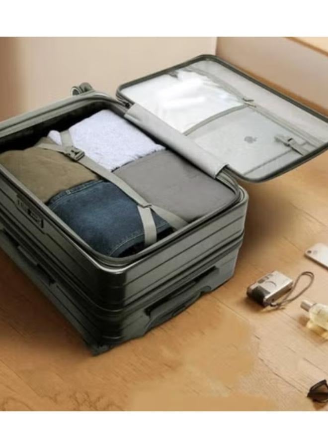 28inch Expandable Large-capacity Convenient Multi-functional Anti-theft Luggage with 360 degree Wheels Silent with TSA lock - Image 5