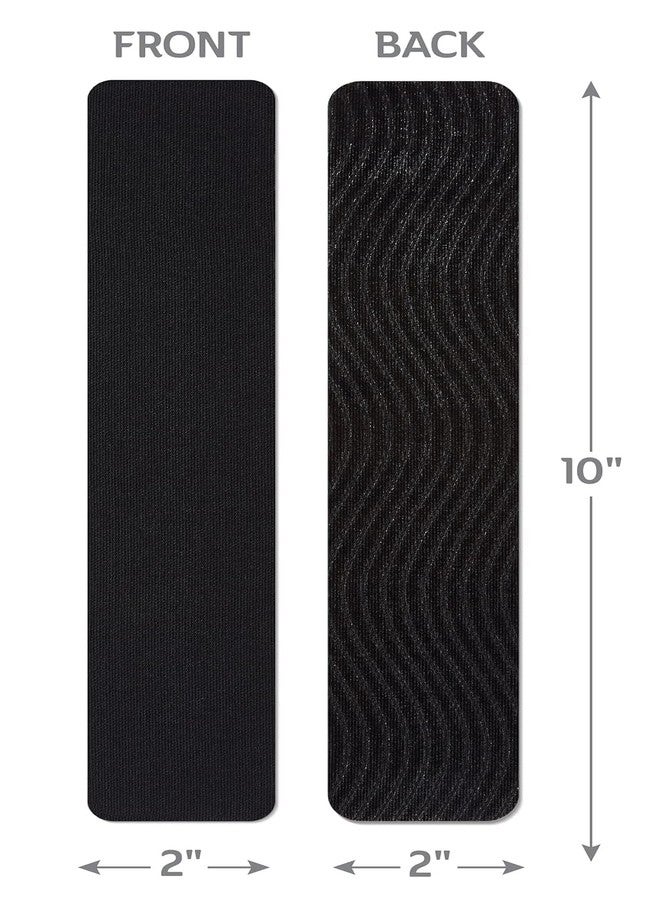 Curad Performance Series IRONMAN Kinesiology Tape, Black, 2 in x 10 in, 1 Roll of 20 Precut Strips - Image 5
