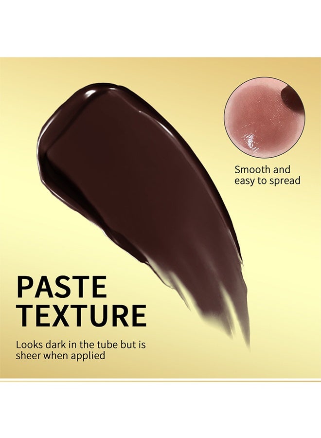 ليكرين مرطب الشفاه الملون بأحمر الشفاه بالعسل - أحمر شفاه مرطب شفاف لجميع ألوان البشرة - لون شفاه مرطب ، مرطب شفاه مغذي مع لمسة من لون الكرز الأسود الطبيعي - Image 3