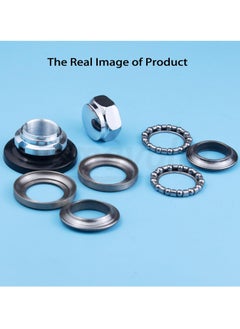 KASTWAVE Steering Fork Bearing Set, Steering Rod Taper Bearings Kit, Wheel Bearings, Aftermarket Replacement Parts Compatible for Honda CRF/XR50 CT70 CT90 Z50 Z50R Z50J Mini Trail Pit Dirt Bike Motorcycle  - Image 3