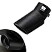 ijuicy 1 PC Car Exhaust Tips Single Outlet Bending Muffler Exhaust Stainless Steel High Temperature Resistant Tail Pipe Muffler Tip Universal Car Modification Accessories Black - Image 2
