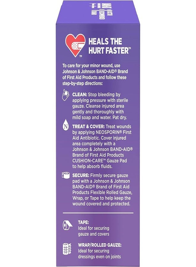 Band-Aid First Aid Gauze Pads Medium (Pack of 2 - Image 4