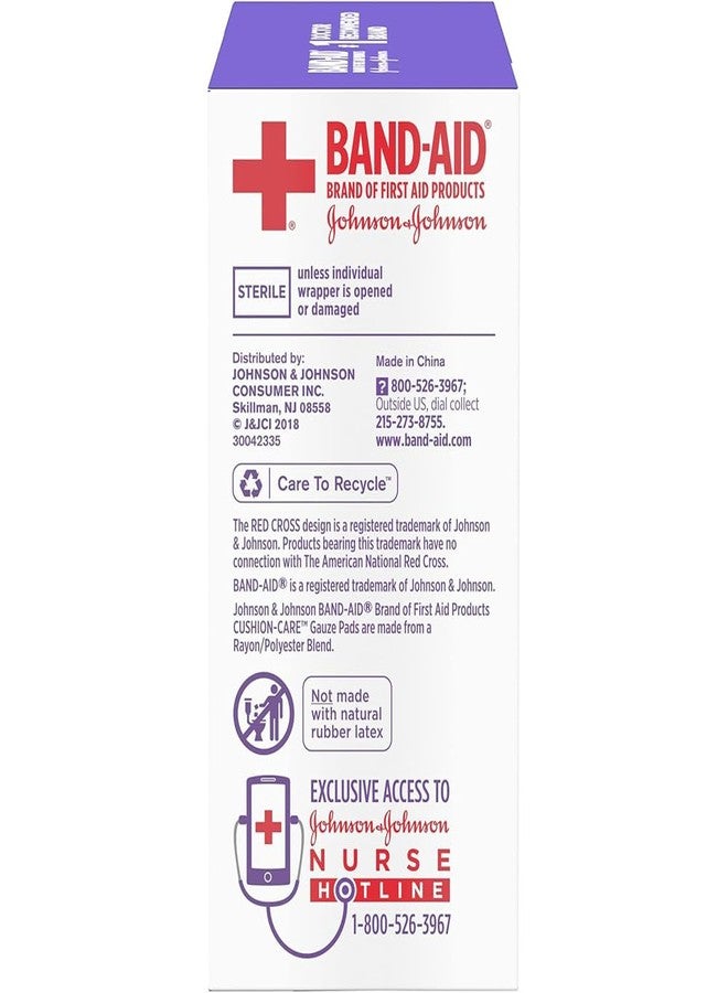 Band-Aid First Aid Gauze Pads Medium (Pack of 2 - Image 5