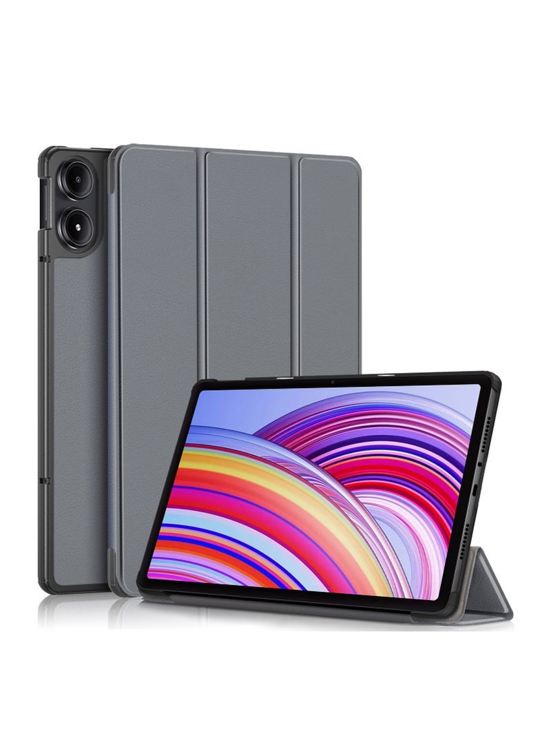 For Xiaomi Redmi Pad Pro 12.1 Case inch 2024, Multi-View, New PU Leather Smart Case with Auto Sleep Wake, Ultra-Thin Flap Case Compatible with Redmi Pad Pro 12.1