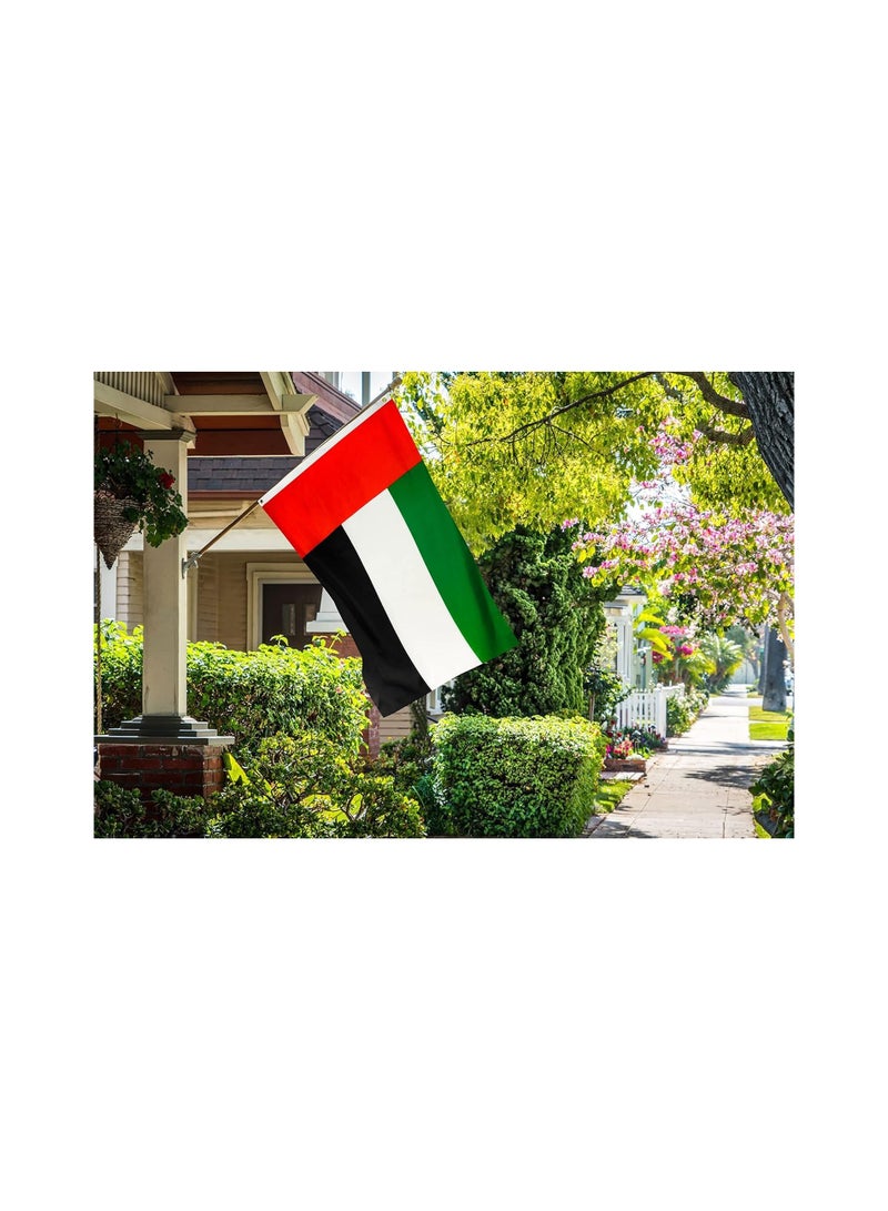 PRINTSHOP4ME UAE Flag 3x5ft Outdoor or Indoor Flag for Sport Events and Home - Polyester - Size 90x150cm - Perfect for Sports Fan Flag - Image 4