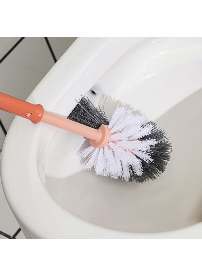Cq acrylic Toilet Plunger and Bowl Brush Combo for Bathroom Cleaning, Pink, 1 Set by Cq acrylic - Image 5