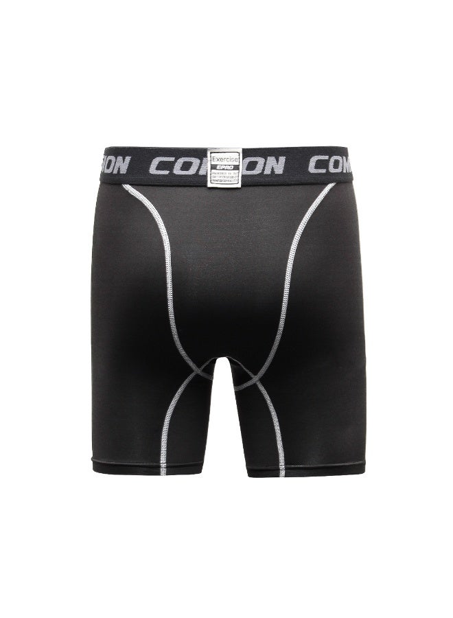 CompressionZ Quick Dry Compression Shorts Black - Image 4