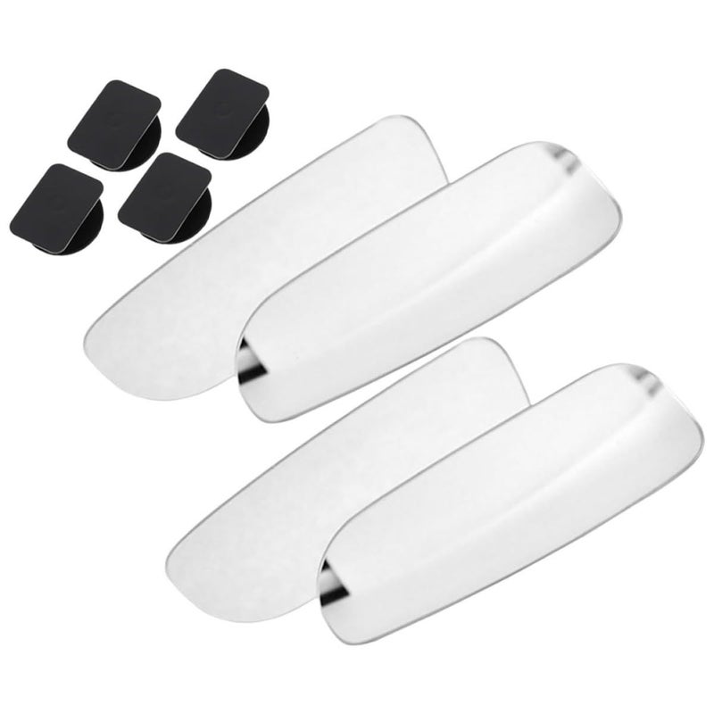 4 Pcs Wide Angle Car Blind Spot Mirrors Set for Enhanced Traffic Safety and Sideview Assistance - Image 2