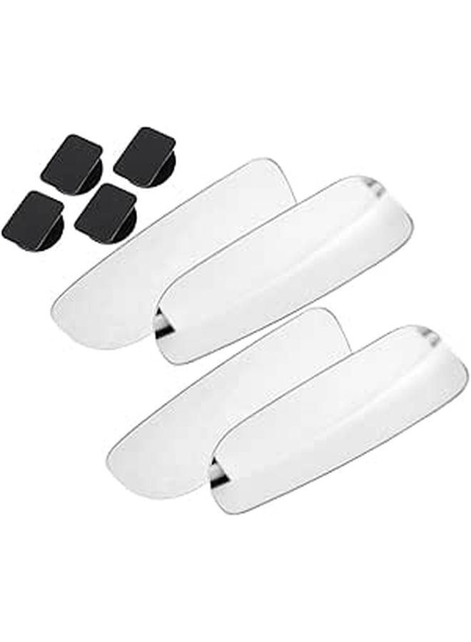 4 Pcs Wide Angle Car Blind Spot Mirrors Set for Enhanced Traffic Safety and Sideview Assistance - Image 1