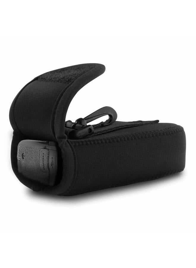 MegaGear MG750 Canon PowerShot SX620 HS, IXUS 180, IXUS 185, IXUS 360 HS, IXUS 190 is, IXUS 170 is, SX610 HS Ultra Light Neoprene Camera Case - Black - Image 2