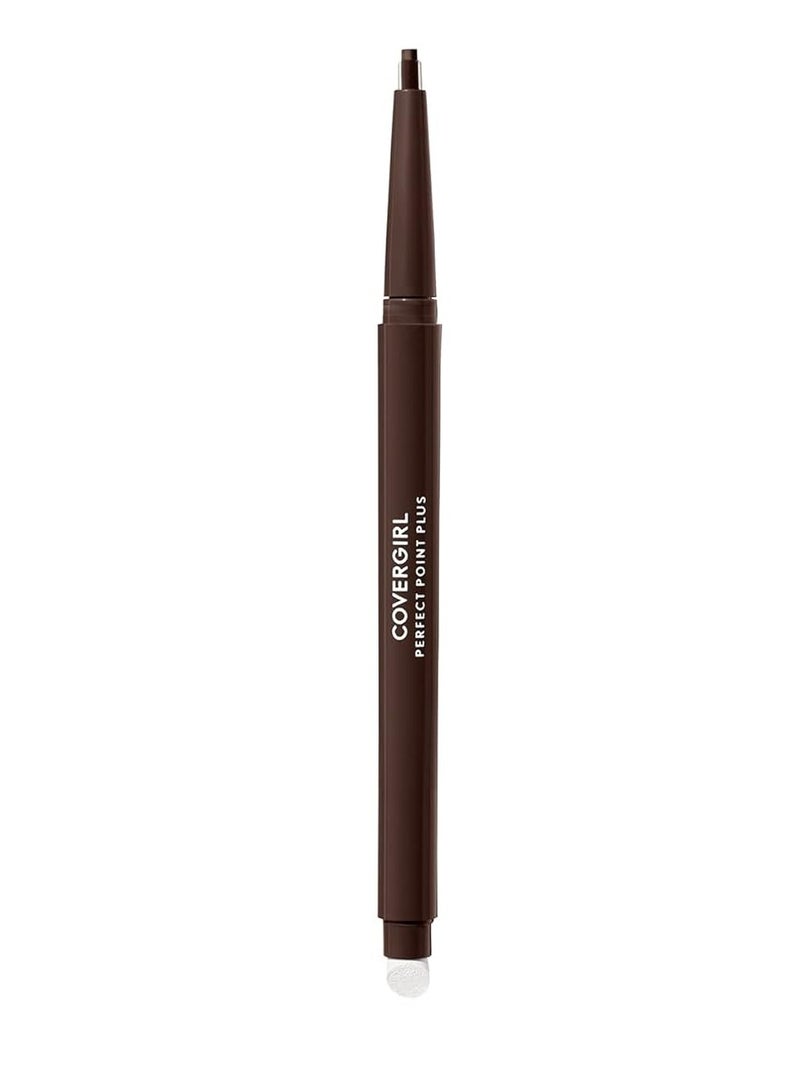 CoverGirl CoverGirl Perfect Point Plus Eyeliner Pencil, Espresso, Long-Lasting, Versatile Brown Eyeliner, Soft Smudging Tip, No Sharpening Needed, Pack of 1 - Image 1