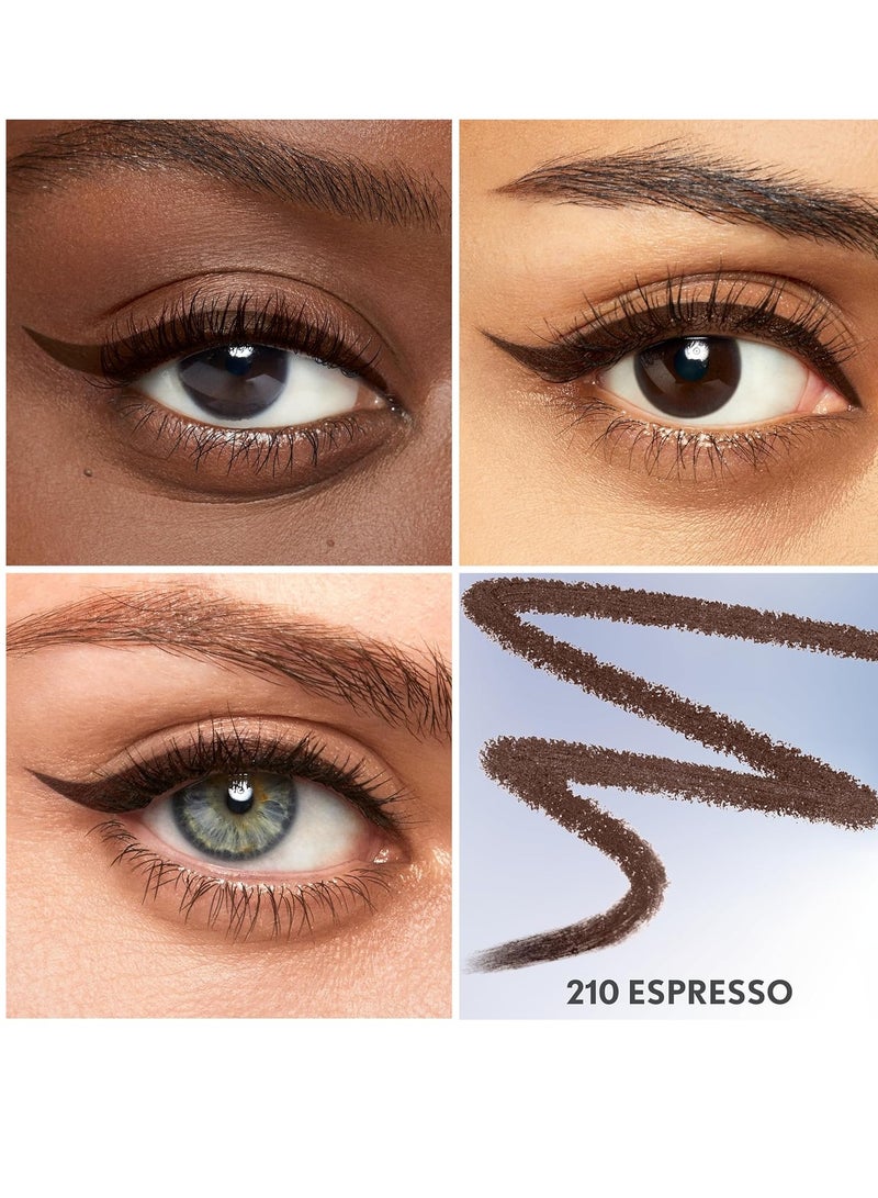 CoverGirl CoverGirl Perfect Point Plus Eyeliner Pencil, Espresso, Long-Lasting, Versatile Brown Eyeliner, Soft Smudging Tip, No Sharpening Needed, Pack of 1 - Image 4