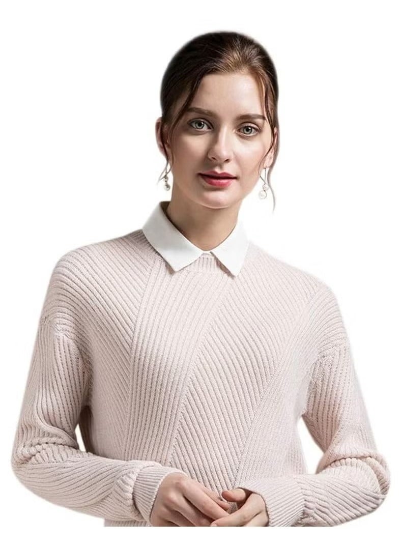 2 PCS Lady's Detachable Fake Collar Fashion Half Shirt Blouse False Collar Creative Lightweight Shirt False Lapel Point Unisex Adjustable Detachable Shirts Mock Blouse False Black and White  - Image 5