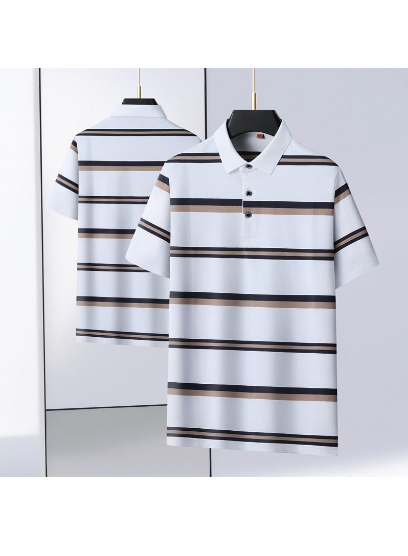 KUYING Business Casual Short Sleeved POLO T-shirt  - Image 1