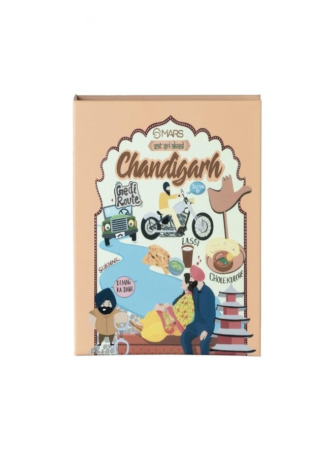 The City Paradise Makeup Kit | Highly Pigmented and Blendable | 9 Eyeshadow Palette with 1 Highlighter, Blusher, Bronzer & Compact Powder each (16.0 gm) (03-Chandigarh) SH-7711-MR - Image 4