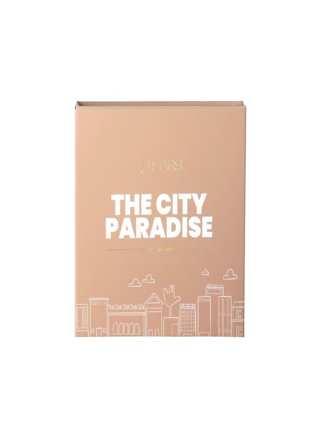 The City Paradise Makeup Kit | Highly Pigmented and Blendable | 9 Eyeshadow Palette with 1 Highlighter, Blusher, Bronzer & Compact Powder each (16.0 gm) (03-Chandigarh) SH-7711-MR - Image 5