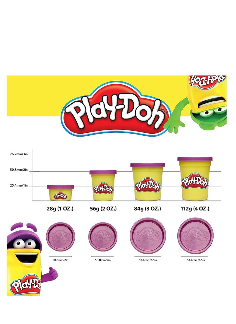Play-Doh - Play-Doh modeling compound 10 pack case of colors non toxic assorted 2 oz. cans multicolor ages 2 and u - Image 1