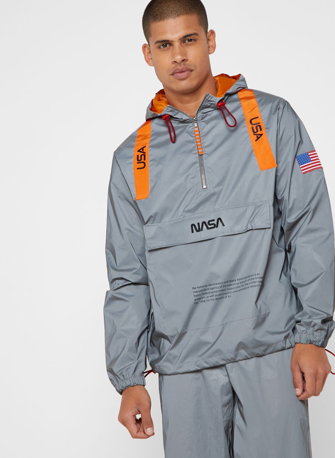 forever 21 mens nasa hoodie