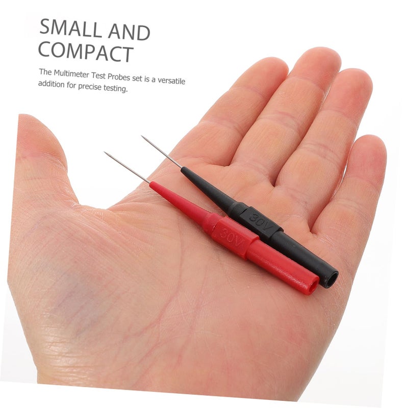 6pcs Automotive Multimeter Test Probes Angled Needle Tips for Electronic Testing - Image 5