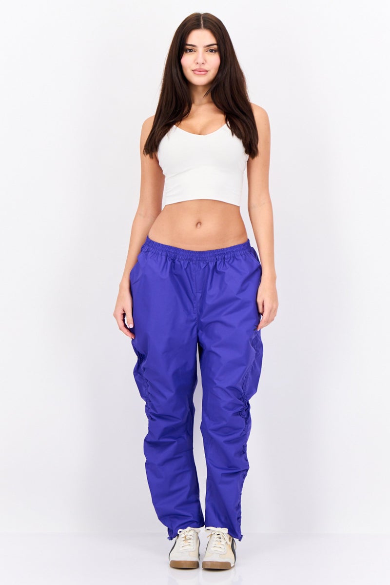Reebok x Cardi B Women Sportswear Fit Outdoor Trackpants, Purple - Image 2