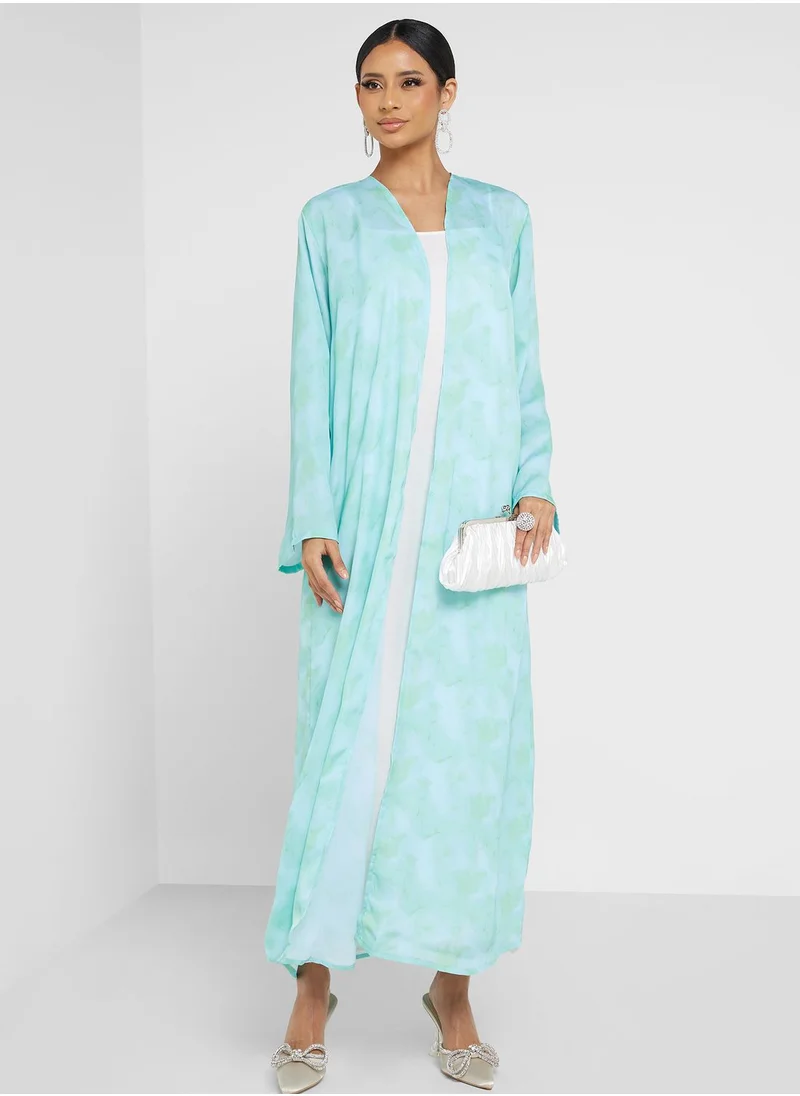 Khizana Printed Abaya