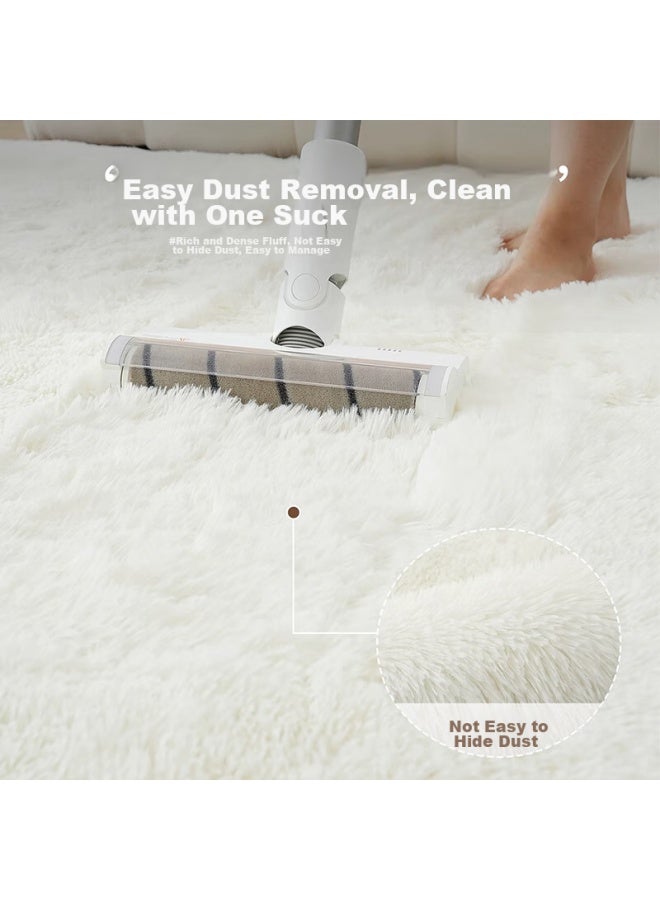 Moon Time Carpet, Living Room Bedroom Bedside Rug, Thickened Non-slip Long Velvet Fleece, Bay Window Mat, Children's Room Tatami Floor Heating Mat - Image 4
