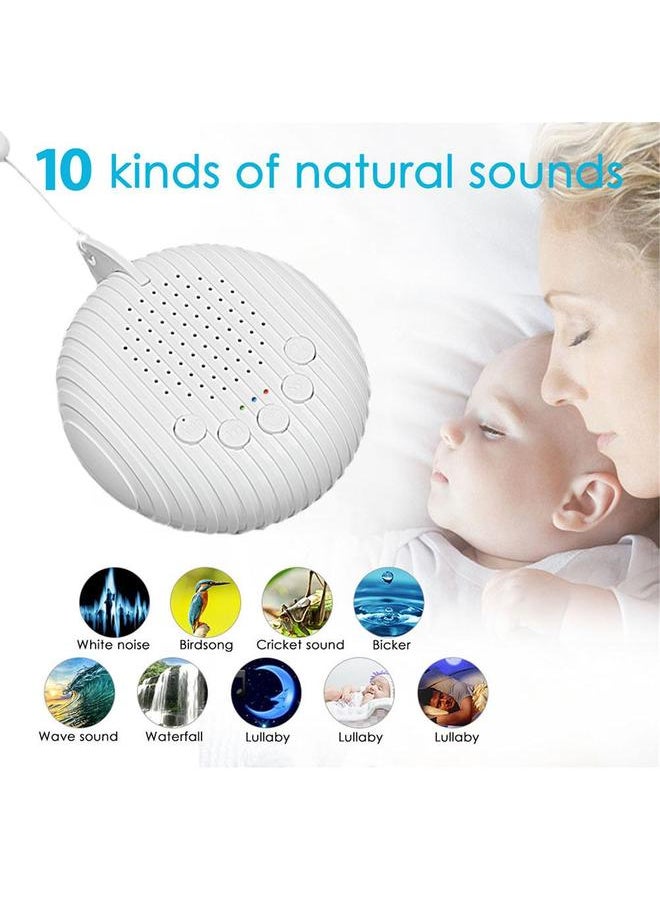 White Noise Machine USB Rechargeable Baby Sleep Sound Machine Baby Sleep Comforter Music Sleeper - pzsku/Z84F503B6ACF58EB95835Z/45/_/1732119701/0cf00364-9acf-485c-8a15-6ca2336465a9