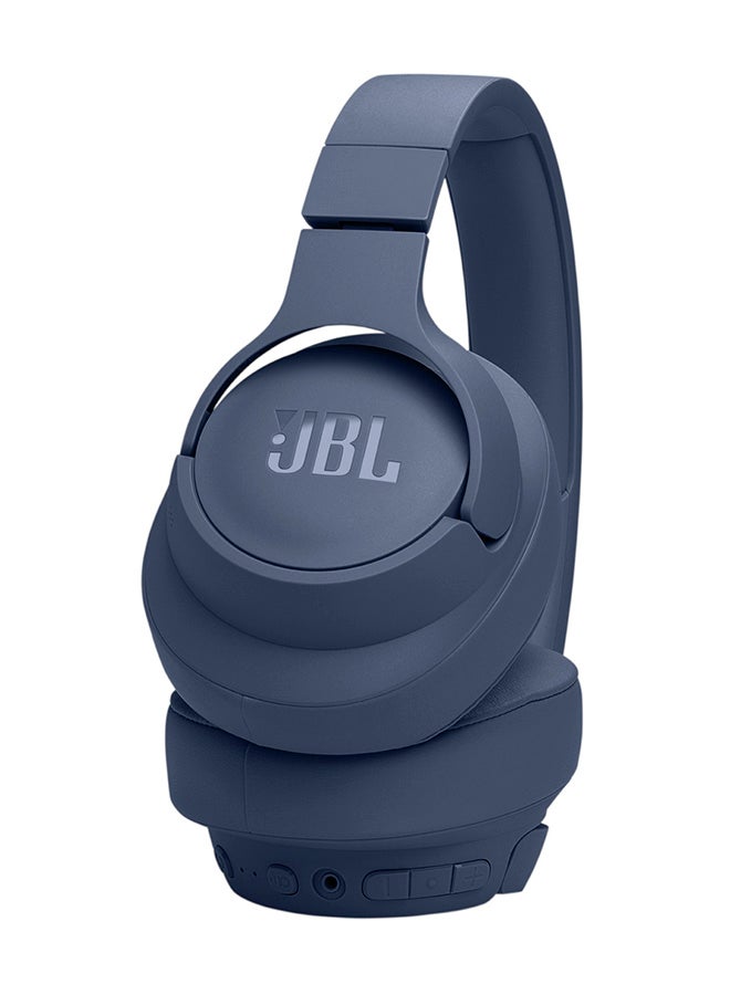 JBL Adaptive Noice Cancelling With Smart Ambient Bluetooth 5.3 With Le Audio Hands Free Call Plus Voice Aware Multi Point Connection Lightweight And Foldable Blue - Image 4