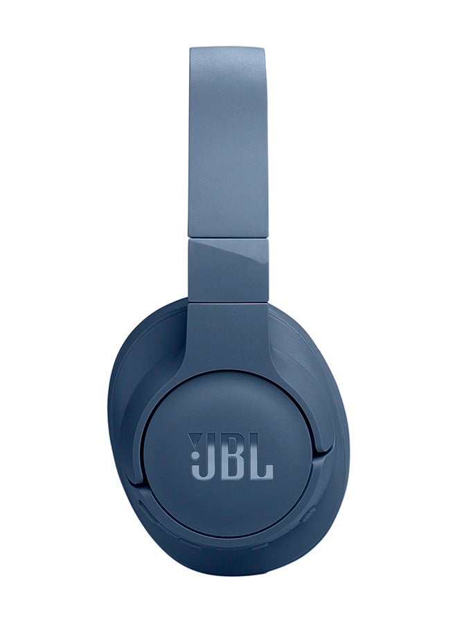 JBL Adaptive Noice Cancelling With Smart Ambient Bluetooth 5.3 With Le Audio Hands Free Call Plus Voice Aware Multi Point Connection Lightweight And Foldable Blue - Image 2