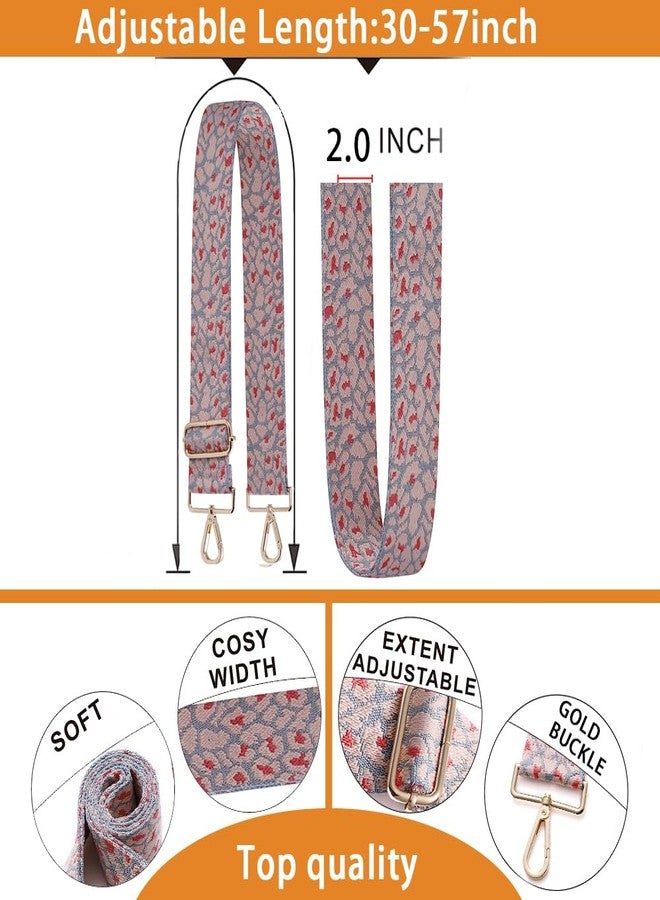 S-Jacorry Purse Strap Replacement Crossbody Wide Shoulder Strap Adjustable Canvas Straps Handbag Strap Replacement Belts… - Image 5