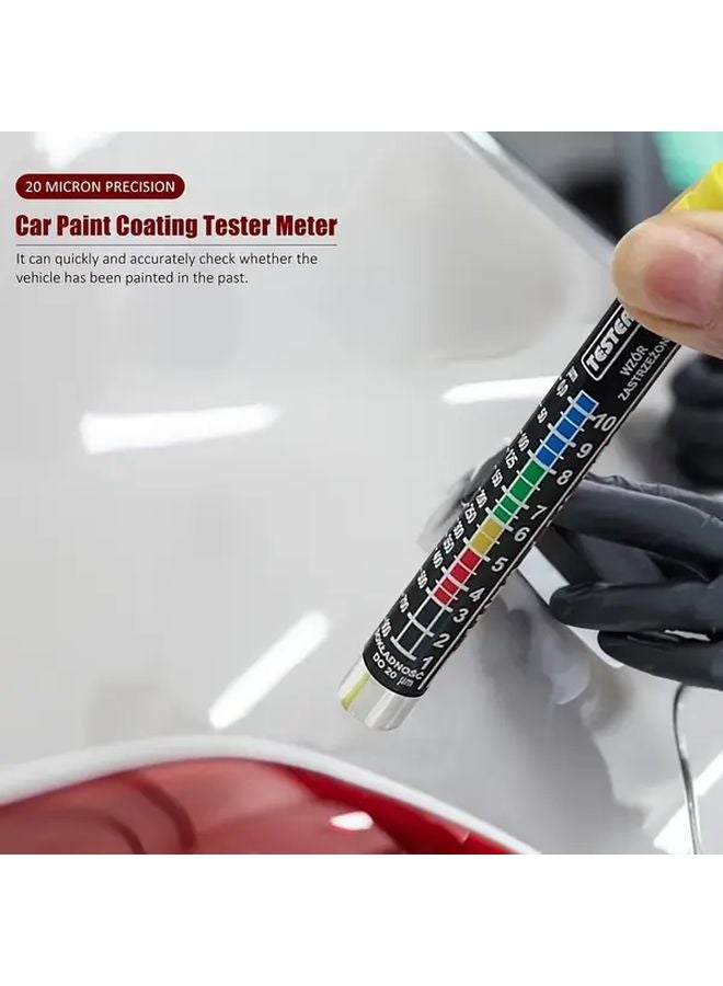 Portable Magnetic Paint Thickness Tester Pen 1pc No Power Required Auto Body Inspection - Image 5